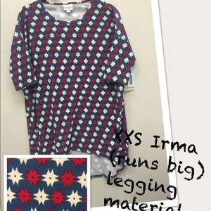 LuLaRoe Irma shirt